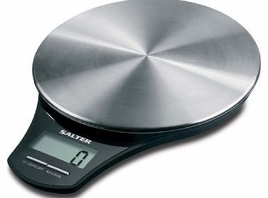 Salter Stainless Steel 1035 SSBKDR Platform Electronic Kitchen Scale