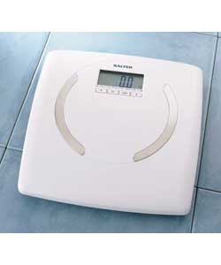Salter White Body Fat Analyser Scales