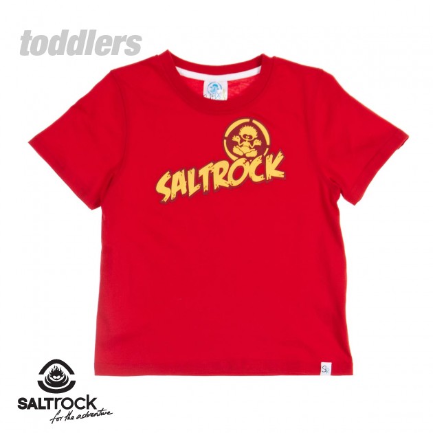 SaltRock Boys Saltrock Command T-Shirt - Chinese Red