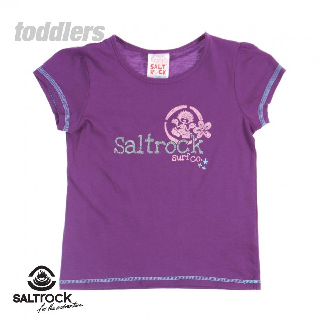 SaltRock Girls Saltrock Brighten T-Shirt - Purple
