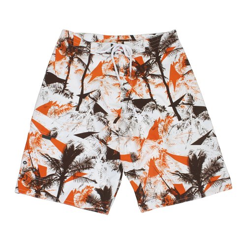 Saltrock Mens Saltrock Dusk Palm Repeat Boardshort Orange