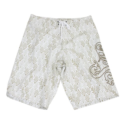 Saltrock Mens Saltrock Falling Leaves Boardshort Tidal Foam