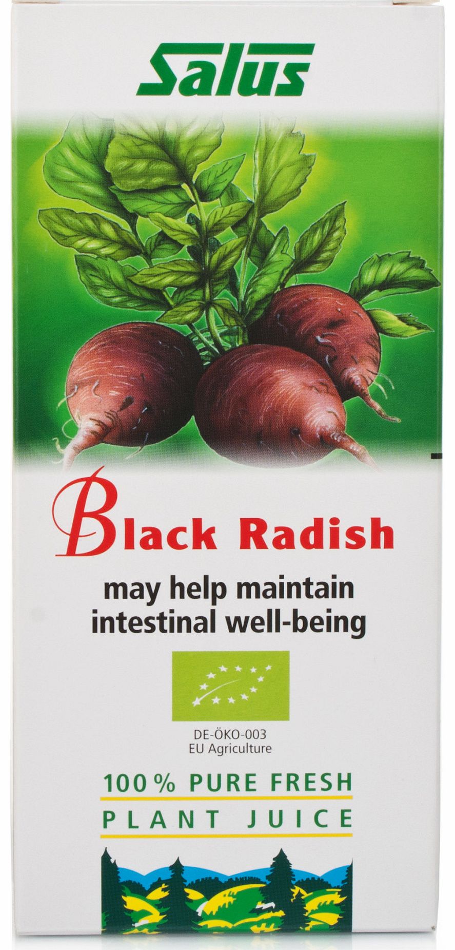 Salus Black Radish Organic Fresh Plant Juice