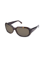 Salvatore Ferragamo Signature Cat Eye Plastic Sunglasses