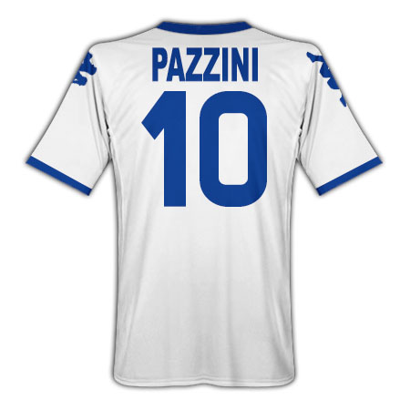 Sampdoria Kappa 2010-11 Sampdoria Kappa Away Shirt (Pazzini 10)