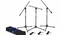 Samson BL3VP Ultra Light Boom Stand 3-Pack