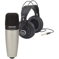 Samson SR850 / C01 Headphone and Microphone Bundle