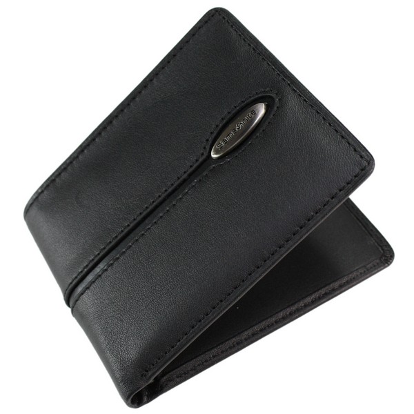 Black Integra 6 Credit Card Wallet by