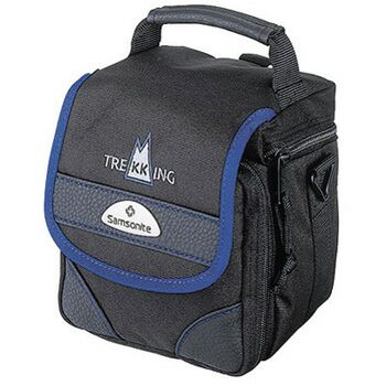 Samsonite Camera Case - Trekking 110 Black with Blue ~ Ref 28401