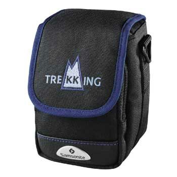 Samsonite Camera Case - Trekking DF30 Black with Blue ~ Ref 28495