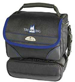 Samsonite Camera Case - Trekking DV-DUO - Black with Blue ~ Ref 28469