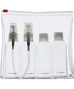 Samsonite Carry on Board Bottle Set and Case