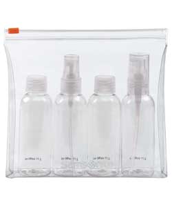 Carry On Toiletry Bottle Set