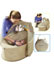 Pop Up Travel Cot Deluxe Cotton Cafe
