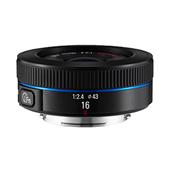 SAMSUNG 16mm f2.4 iFunction Pancake Lens for NX