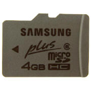 Samsung 4GB Plus Memory Card