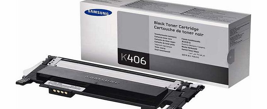 Samsung CLT-K406S-ELS Toner Cartridge - Black