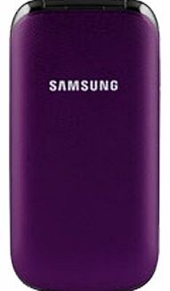 Samsung E1190 Mobile Phone on T-Mobile / Pay As You Go / Pre-Pay / PAYG - Purple