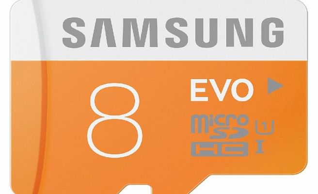 Samsung EVO MB-MP08D - Flash memory card - 8 GB - UHS
