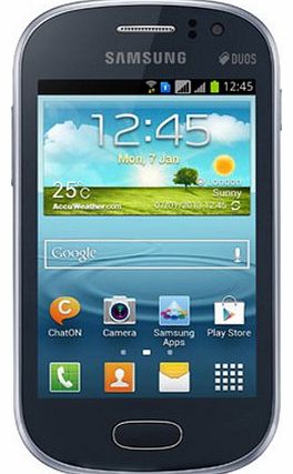 Galaxy Fame S6810 Orange Pay As You Go / Payg Mobile Phone- 4GB- Blue