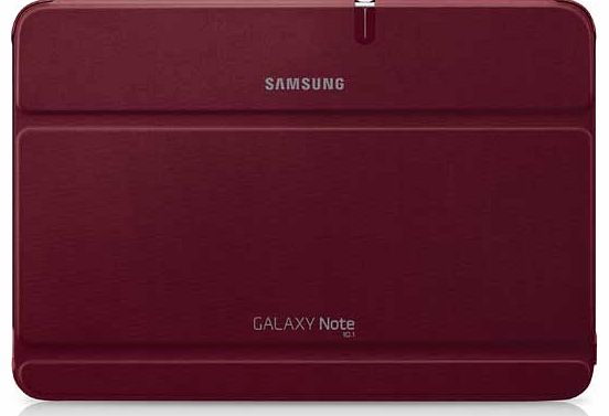 Samsung Galaxy Note 10.1 inch Book Cover - Red
