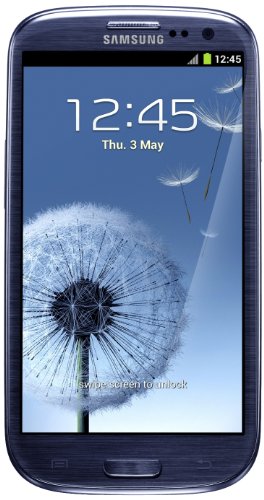 Galaxy SIII UK SIM-Free Smartphone - Pebble Blue (16GB)