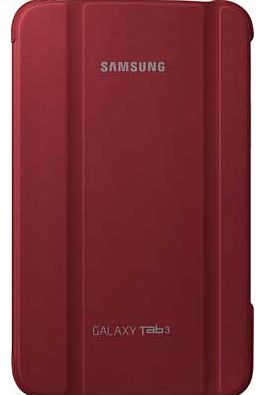 Samsung Galaxy Tab 3 7 inch Book Cover - Red