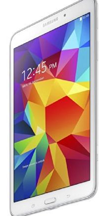 Samsung Galaxy Tab 4 7-inch Tablet (White) - (Quad Core 1.2GHz, 1.5GB RAM, 8GB Storage, Wi-Fi, Bluetooth, 2x Camera, Android 4.4)