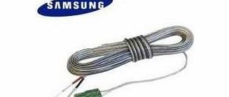 Home Cinema System Speaker Wire Cable 4 Meter Clear Connector