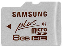 Micro SDHC PLUS CLASS 6 - 8GB
