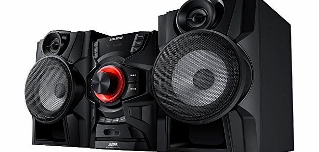 Samsung  MX-H730 HIGH POWER (GIGA SOUND BLAST) Mini Audio System with 600W RMS Total Power (6600PMPO) with BLUTOOTH Wireless streaming as well as Power on control with Smartphone as well as Karaoke / M