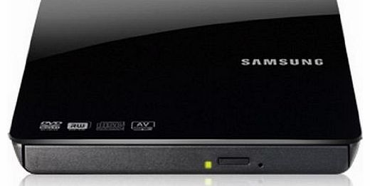 Samsung SE-208AB/TSBS 8 x DVD /-RW Slim Portable External DVD Writer - Black