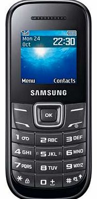 Sim Free Samsung E1200 Mobile Phone - Black