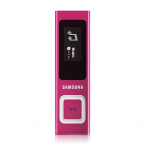 U6 2GB MP3 Player Pink