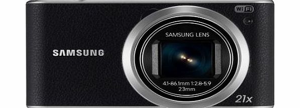 Samsung WB350F Smart Camera - Black (16.3MP, Optical Image Stabilisation) 3 inch LCD