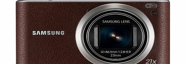 Samsung WB350F Smart Camera - Brown (16.3MP, Optical Image Stabilisation) 3 inch LCD