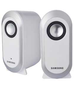 Samsung White Speakers