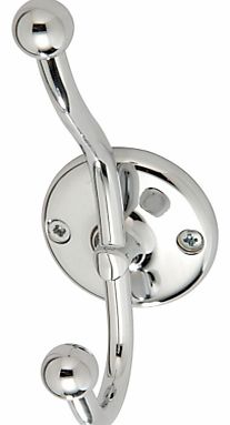 Samuel Heath Curzon Double Robe Hook
