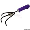 Hand Cultivator With Blue Handle