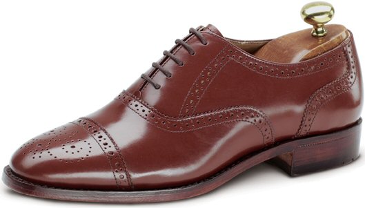 Samuel Windsor Classic Brogue: Brown