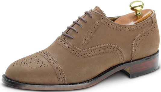 Samuel Windsor Suede Brogue
