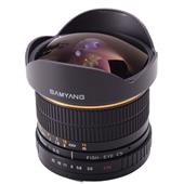Samyang 8mm f/3.5 UMC Fisheye CS II Lens (Nikon F)
