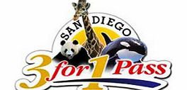 SAN Diego 3 for 1 Pass - Delivery Charge for