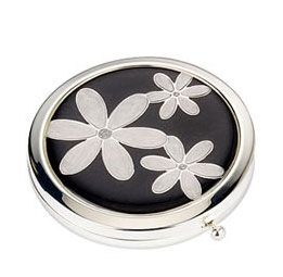 San Sui Art Deco Compact Mirror