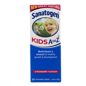 Sanatogen Kids A-Z 90 Tabs
