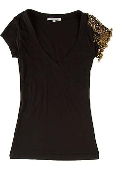 Sanchita Single beaded cap sleeve top