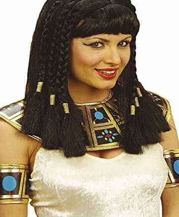 Sancto Queen of the Nile Polybag Wig for Hair Accessory Fancy Dress