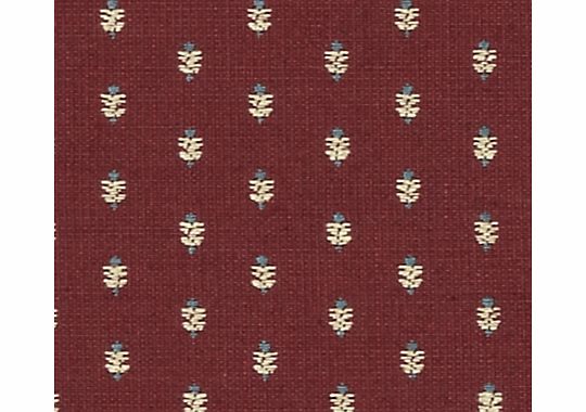 Sanderson Lydham Woven Motif Fabric, Claret,