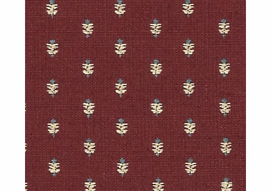 Sanderson Lydham Woven Motif Fabric, Claret,