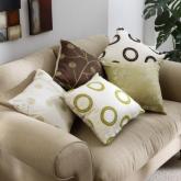 Sanderson Rhythm (Lime) Cushion